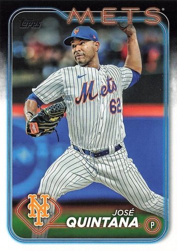 #98 José Quintana - New York Mets - 2024 Topps Baseball