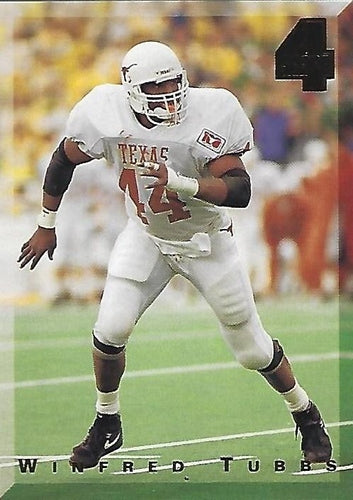 #98 Winfred Tubbs - Texas Longhorns / New Orleans Saints - 1994 Classic Four Sport