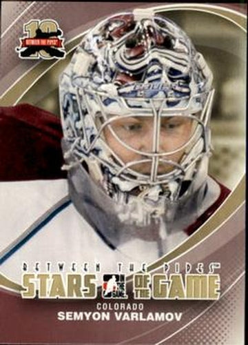 #98 Semyon Varlamov - Colorado Avalanche - 2011-12 In The Game Between The Pipes Hockey