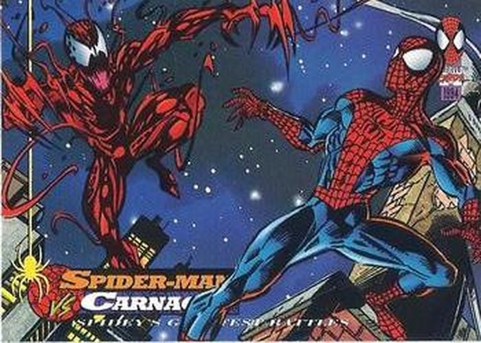 #98 Spider-Man vs. Carnage - 1994 Fleer The Amazing Spider-Man