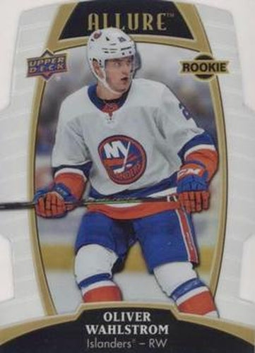 #98 Oliver Wahlstrom - New York Islanders - 2019-20 Upper Deck Allure - White Rainbow Hockey