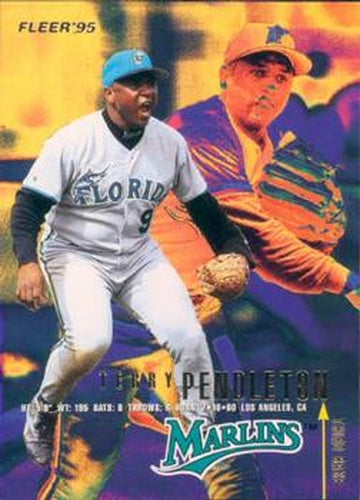 #U-98 Terry Pendleton - Florida Marlins - 1995 Fleer Update Baseball