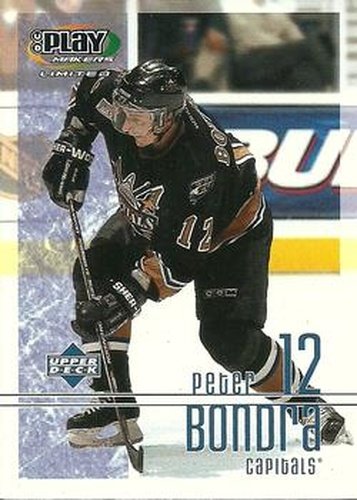 #98 Peter Bondra - Washington Capitals - 2001-02 Upper Deck Playmakers Hockey