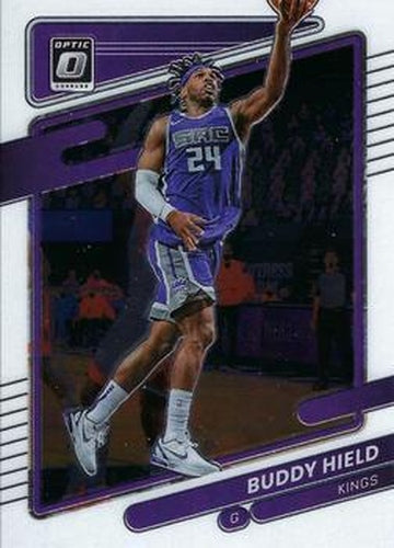 #98 Buddy Hield - Sacramento Kings - 2021-22 Donruss Optic Basketball