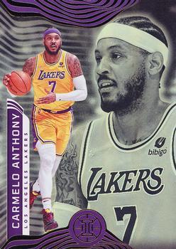 #98 Carmelo Anthony - Los Angeles Lakers - 2021-22 Panini Illusions Basketball