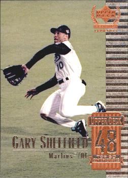 #98 Gary Sheffield - Florida Marlins - 1999 Upper Deck Century Legends Baseball