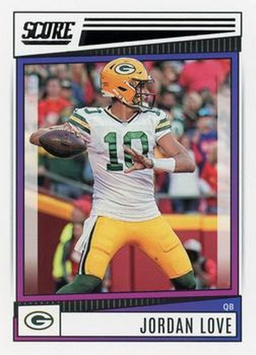 #98 Jordan Love - Green Bay Packers - 2022 Score Football