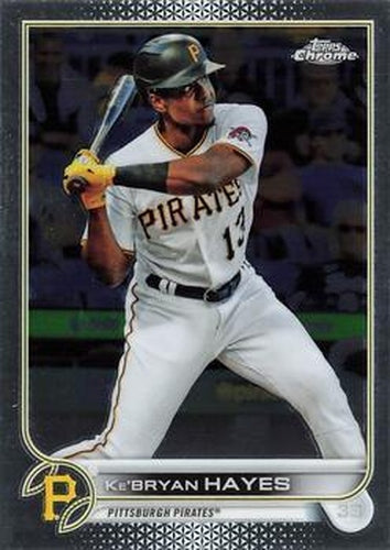 #98 Ke'Bryan Hayes - Pittsburgh Pirates - 2022 Topps Chrome Baseball