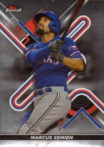 #98 Marcus Semien - Texas Rangers - 2022 Finest Baseball