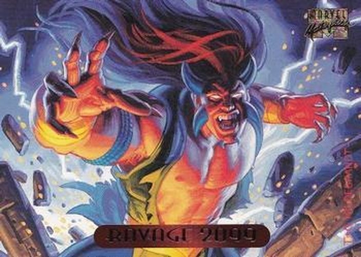 #98 Ravage 2099 - 1994 Fleer Marvel Masterpieces Hildebrandt Brothers