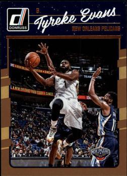 #98 Tyreke Evans - New Orleans Pelicans - 2016-17 Donruss Basketball