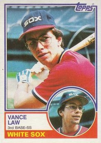 #98 Vance Law - Chicago White Sox - 1983 Topps Baseball