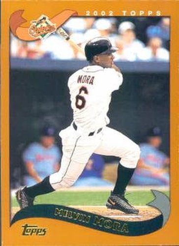 #98 Melvin Mora - Baltimore Orioles - 2002 Topps Baseball