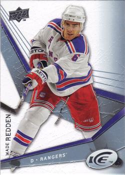 #98 Wade Redden - New York Rangers - 2008-09 Upper Deck Ice Hockey