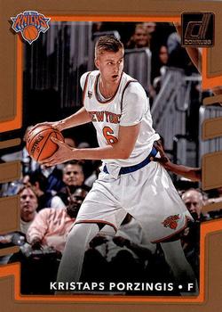 #98 Kristaps Porzingis - New York Knicks - 2017-18 Donruss Basketball