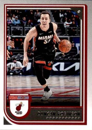 #98 Duncan Robinson - Miami Heat - 2022-23 Hoops Basketball