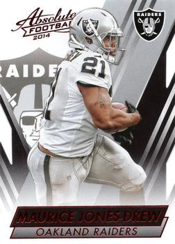 #98 Maurice Jones-Drew - Oakland Raiders - 2014 Panini Absolute - Red Football
