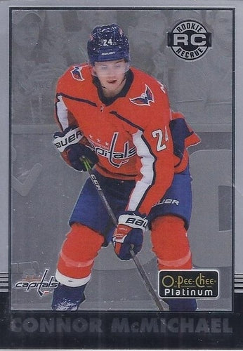 #R-98 Connor McMichael - Washington Capitals - 2020-21 O-Pee-Chee Platinum - Retro Hockey