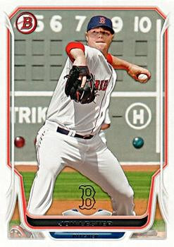 #98 Jon Lester - Boston Red Sox - 2014 Bowman Baseball