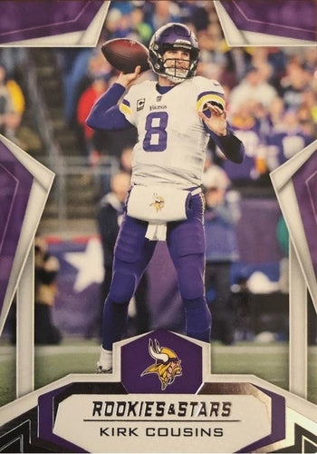 #98 Kirk Cousins - Minnesota Vikings - 2019 Panini Rookies & Stars Football