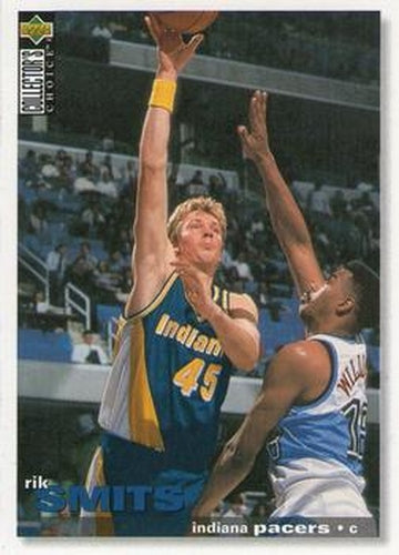 #98 Rik Smits - Indiana Pacers - 1995-96 Collector's Choice Basketball