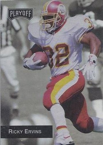 #98 Ricky Ervins - Washington Redskins - 1993 Playoff Football