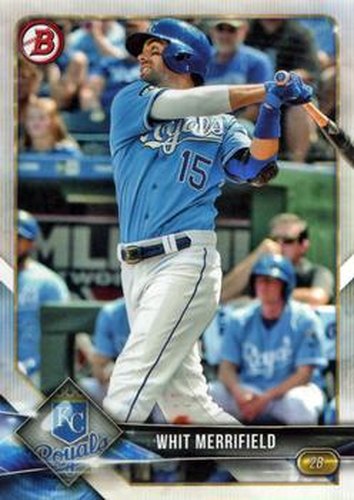 #98 Whit Merrifield - Kansas City Royals - 2018 Bowman Baseball