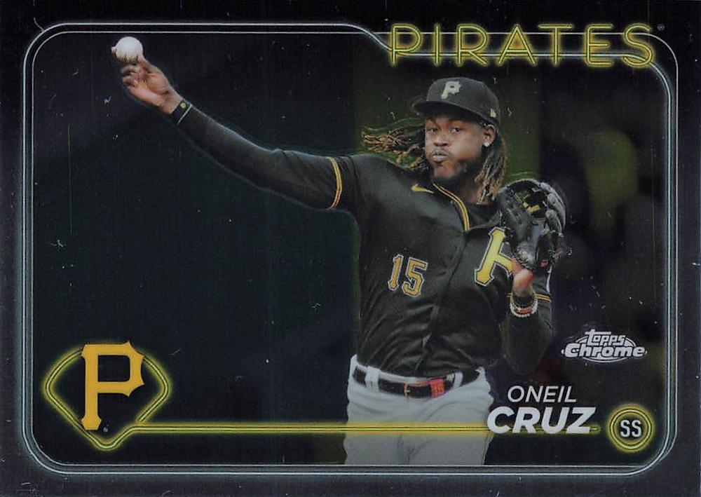 #98 Oneil Cruz - Pittsburgh Pirates - 2024 Topps Chrome Baseball