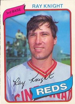 #98 Ray Knight - Cincinnati Reds - 1980 O-Pee-Chee Baseball