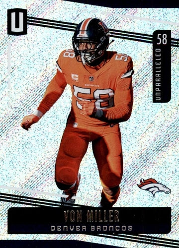 #98 Von Miller - Denver Broncos - 2019 Panini Unparalleled Football