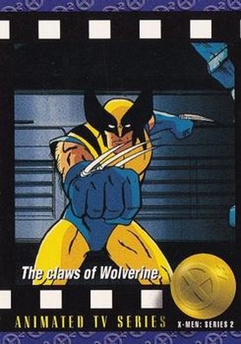 #98 The claws of Wolverine. - 1993 SkyBox X-Men Series 2