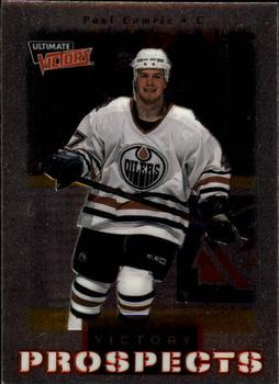 #98 Paul Comrie - Edmonton Oilers - 1999-00 Upper Deck Ultimate Victory Hockey