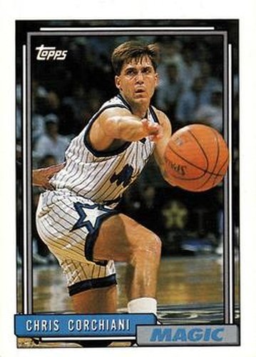 #98 Chris Corchiani - Orlando Magic - 1992-93 Topps Basketball