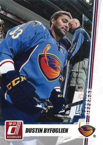 #98 Dustin Byfuglien - Atlanta Thrashers - 2010-11 Donruss Hockey