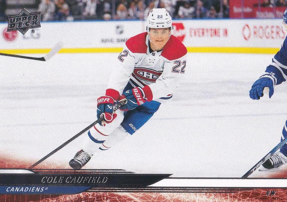 #98 Cole Caufield - Montreal Canadiens - 2024-25 Upper Deck Hockey