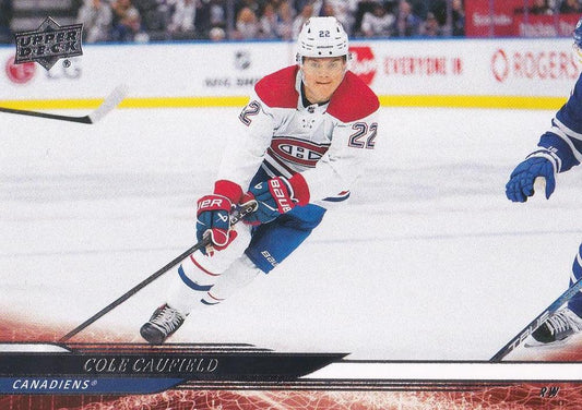#98 Cole Caufield - Montreal Canadiens - 2024-25 Upper Deck Hockey