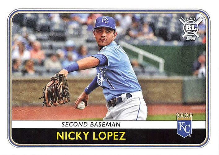#99 Nicky Lopez - Kansas City Royals - 2020 Topps Big League Baseball