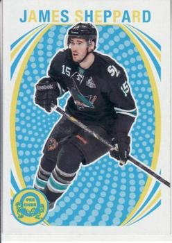 #99 James Sheppard - San Jose Sharks - 2013-14 O-Pee-Chee - Retro Hockey