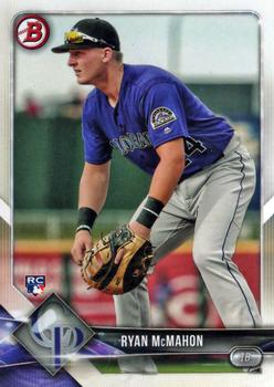 #99 Ryan McMahon - Colorado Rockies - 2018 Bowman Baseball
