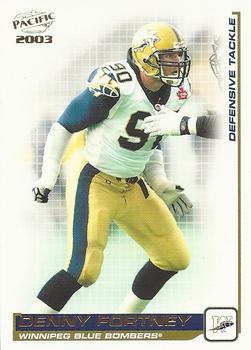 #99 Denny Fortney - Winnipeg Blue Bombers - 2003 Pacific CFL Football