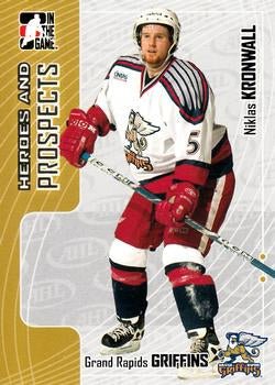 #99 Niklas Kronwall - Grand Rapids Griffins - 2005-06 In The Game Heroes and Prospects Hockey