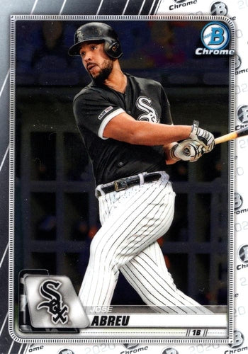#99 Jose Abreu - Chicago White Sox - 2020 Bowman Chrome Baseball