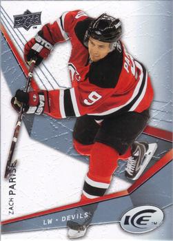 #99 Zach Parise - New Jersey Devils - 2008-09 Upper Deck Ice Hockey