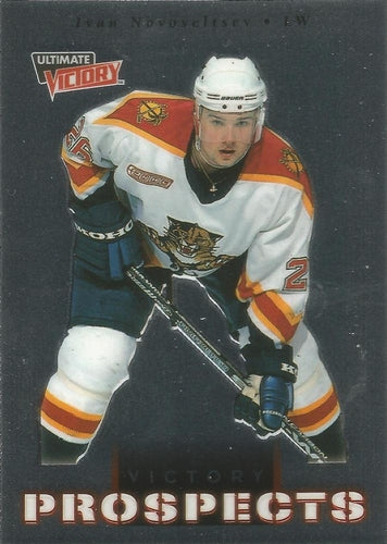 #99 Ivan Novoseltsev - Florida Panthers - 1999-00 Upper Deck Ultimate Victory Hockey