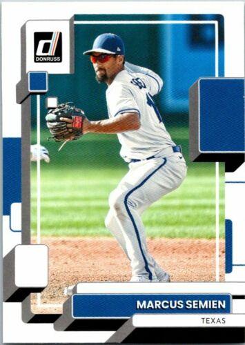 #99 Marcus Semien - Texas Rangers - 2022 Donruss Baseball
