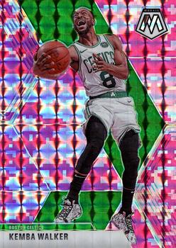 #99 Kemba Walker - Boston Celtics - 2019-20 Panini Mosaic - Camo Pink Basketball