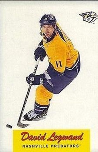 #99 David Legwand - Nashville Predators - 2012-13 O-Pee-Chee - Retro Hockey
