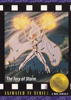 #99 The fury of Storm. - 1993 SkyBox X-Men Series 2