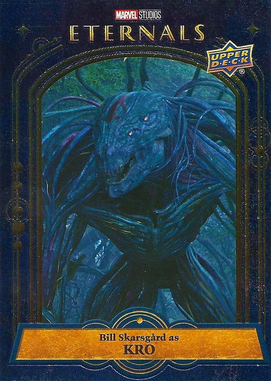 #99 Bill Skarsgard as Kro - 2023 Upper Deck Marvel Eternals