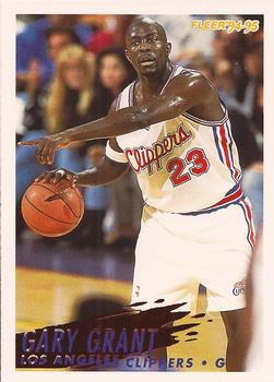 #99 Gary Grant - Los Angelesippers - 1994-95 Fleer Basketball